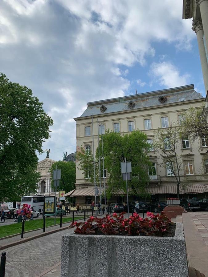 Fountain Appartement Lviv Bagian luar foto